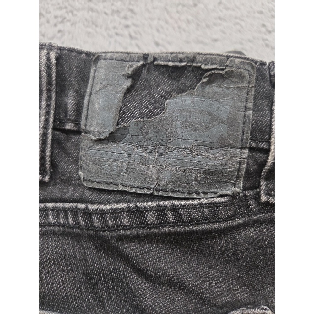 levis‎ 511 slim fit jeans Black  Wash  Stretch Men's Sz 38x30  Zip Stretch - Picture 2 of 16
